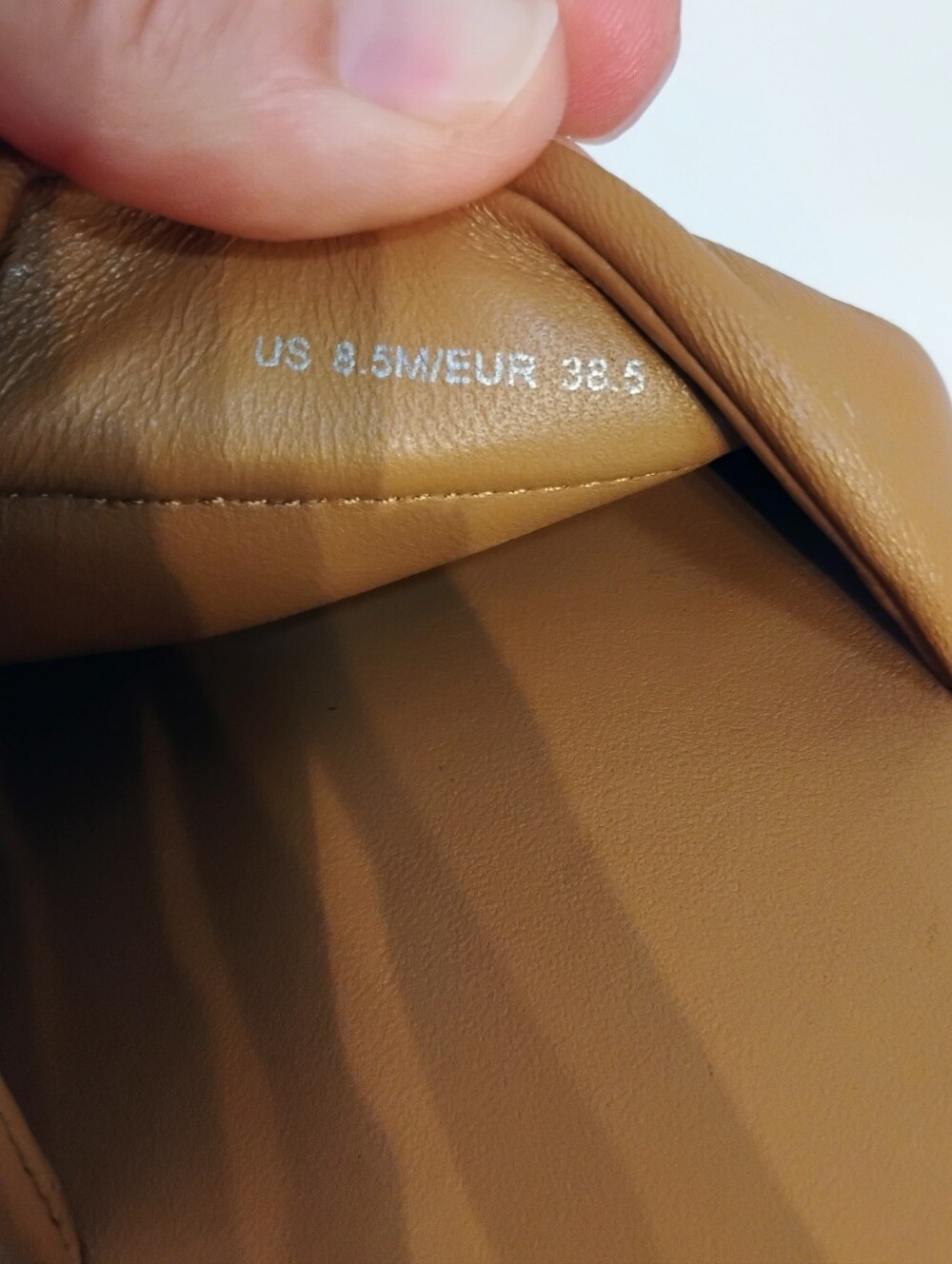 $200 Vince Women's Tan Olina Slide Leather Sandal Shoes Size 38.5/US 8.5 M - Picture 7 of 7